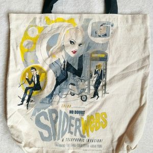 No Doubt RARE Spiderwebs Tote Bag by Kevin Dart